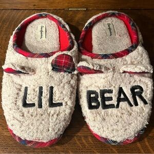Dearfoams Lil Bear Slippers